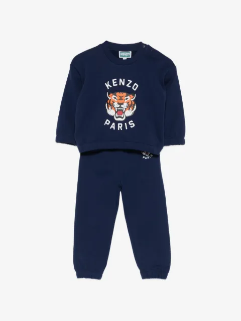 Kenzo Kids tiger print tracksuit (set of two)