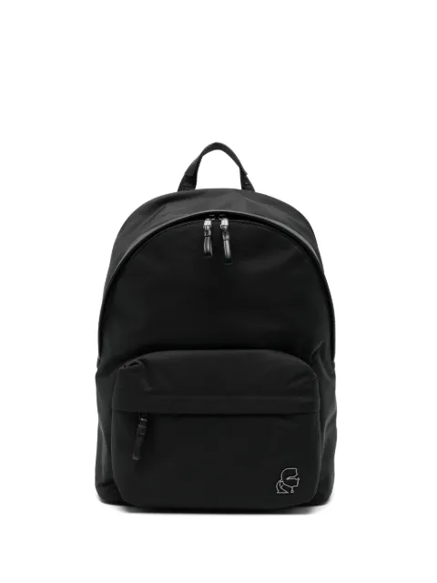 Karl Lagerfeld mochila con bolsillo y cierre