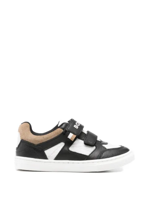 BOSS Kidswear touch-strap sneakers
