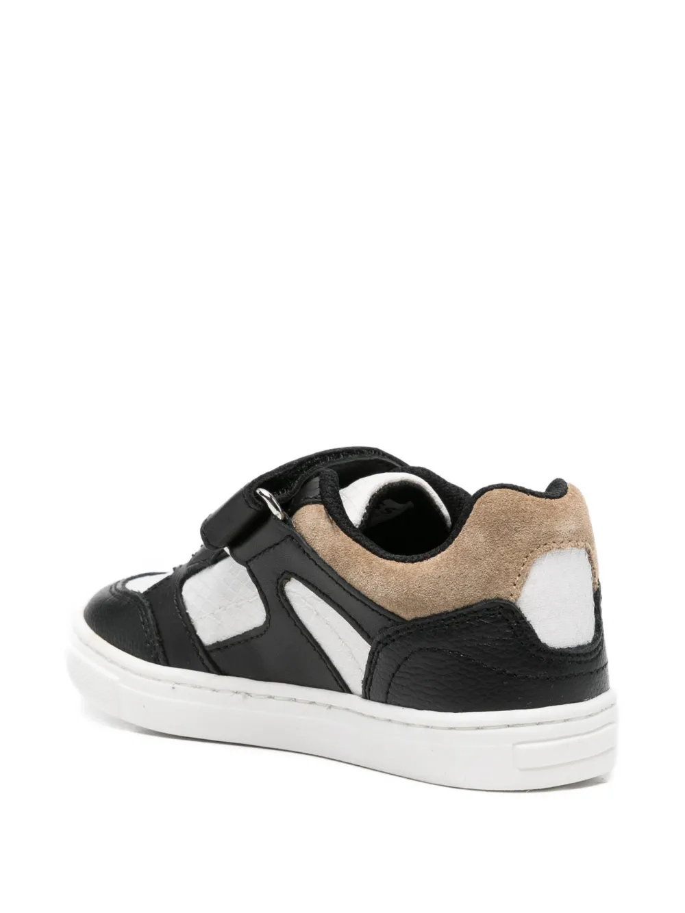 BOSS Kidswear Sneakers met klittenband Zwart