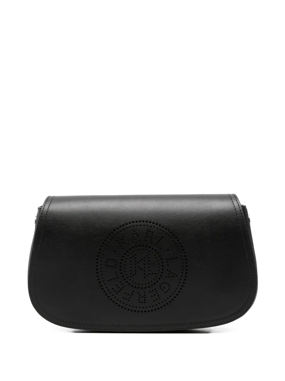 Karl Lagerfeld laser-cut-detail shoulder bag - Nero