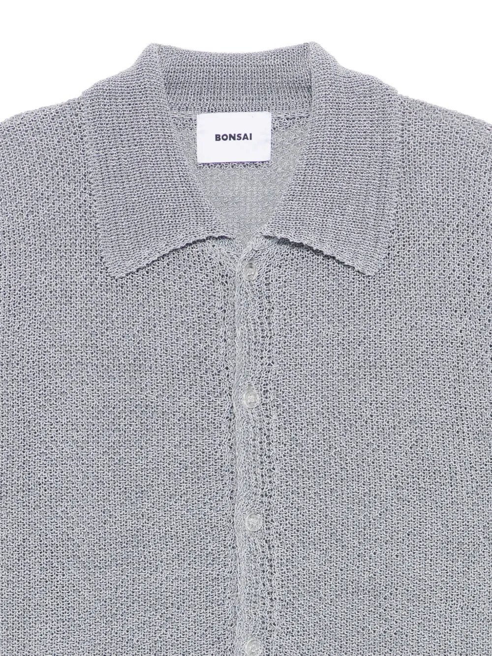  Bonsai Buttoned Short-sleeve Shirt - Grey 