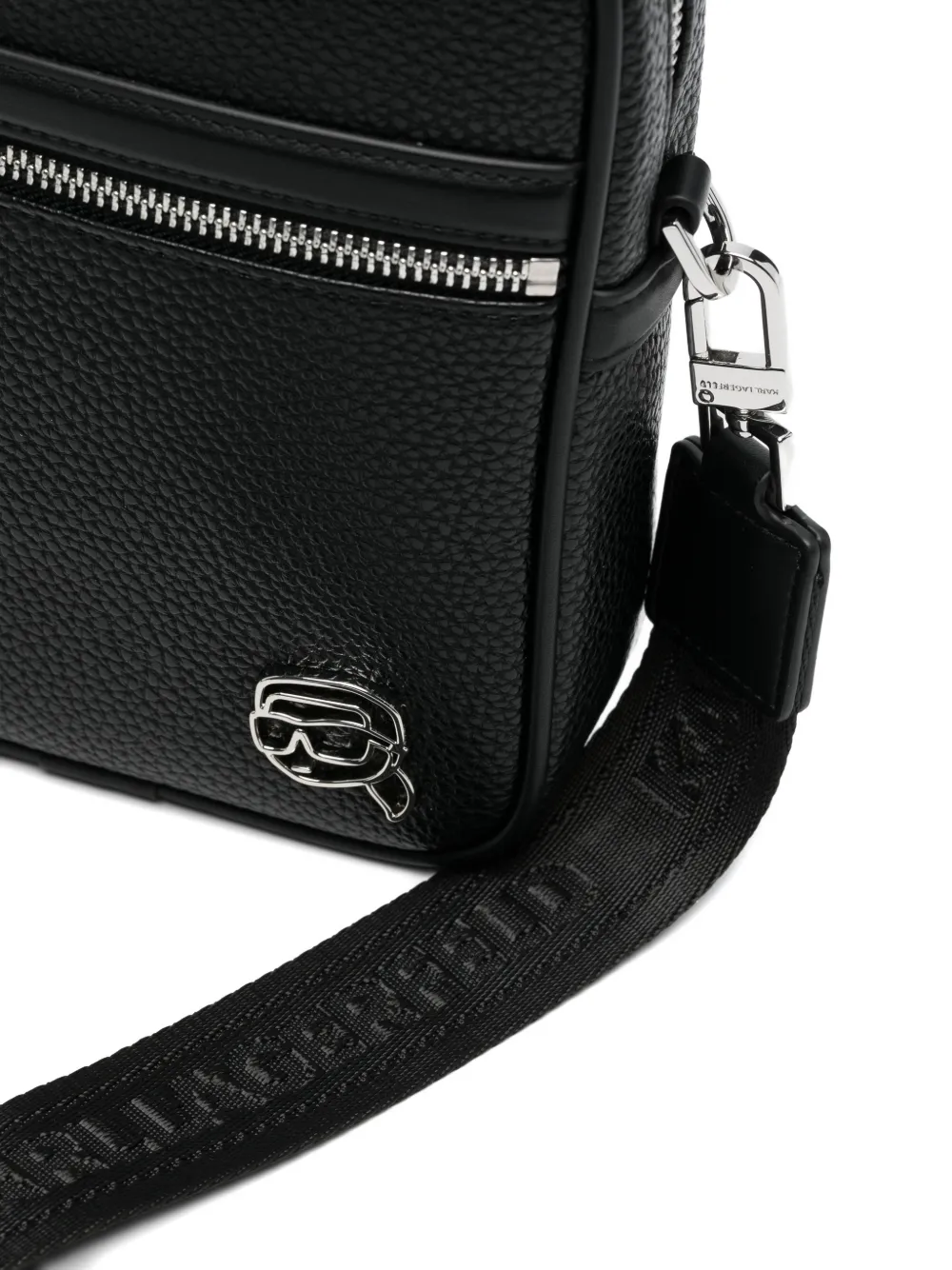 Karl Lagerfeld Crossbodytas met logo Zwart