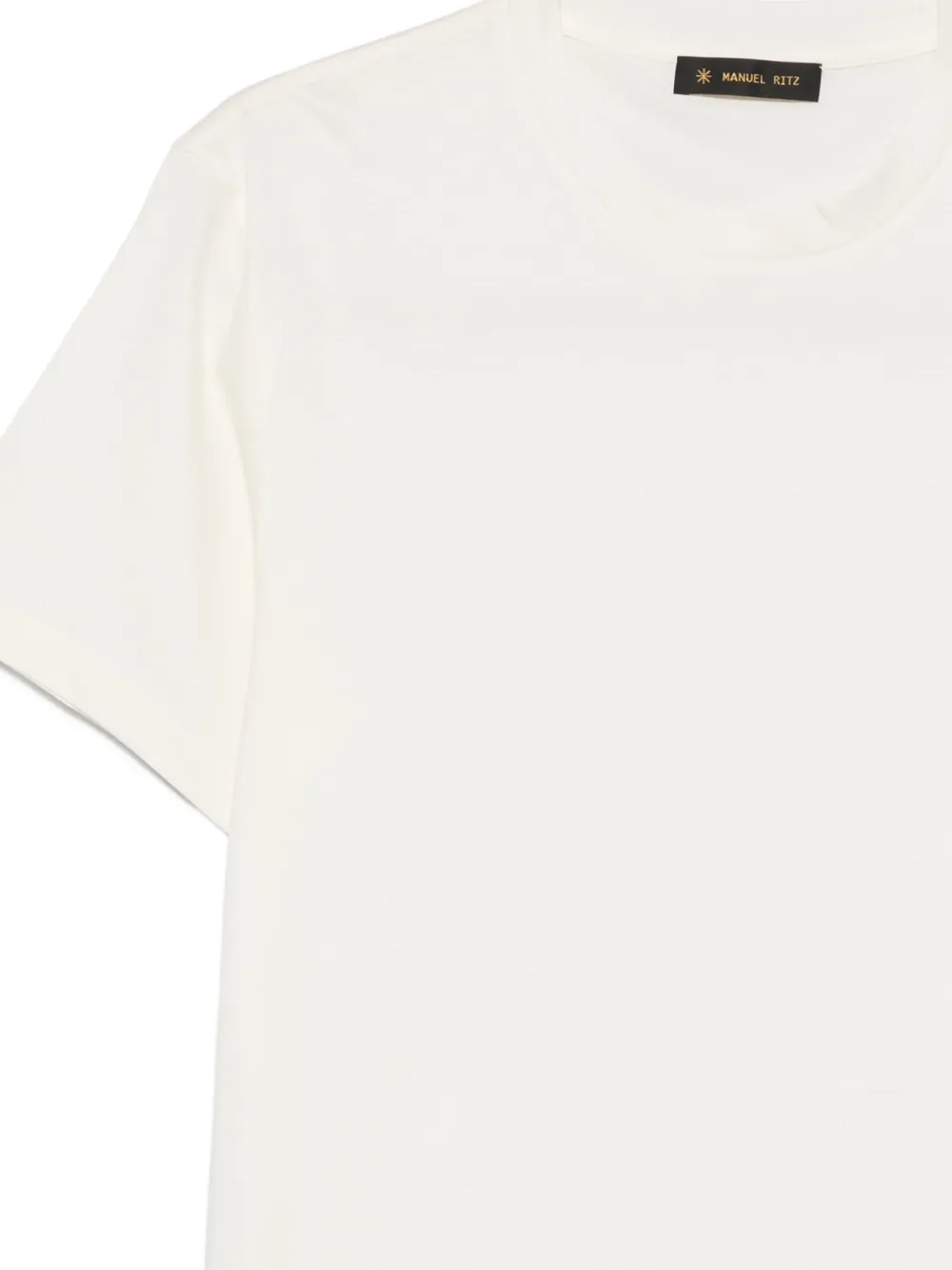  Manuel Ritz Crew-neck T-shirt - Neutrals 