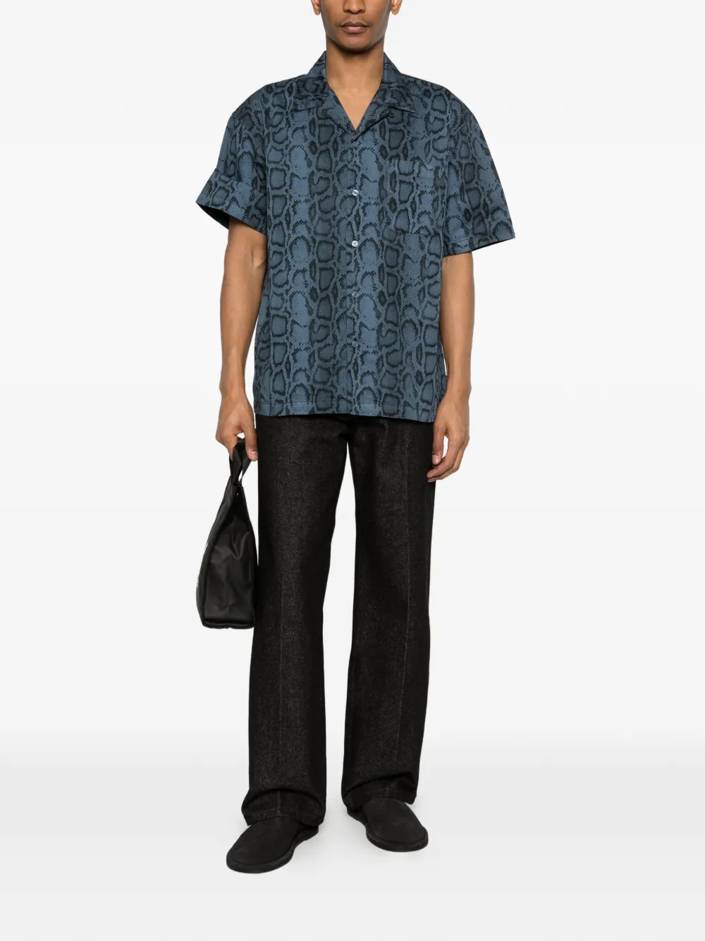  Carhartt Wip Patterned Shirt - Blue 
