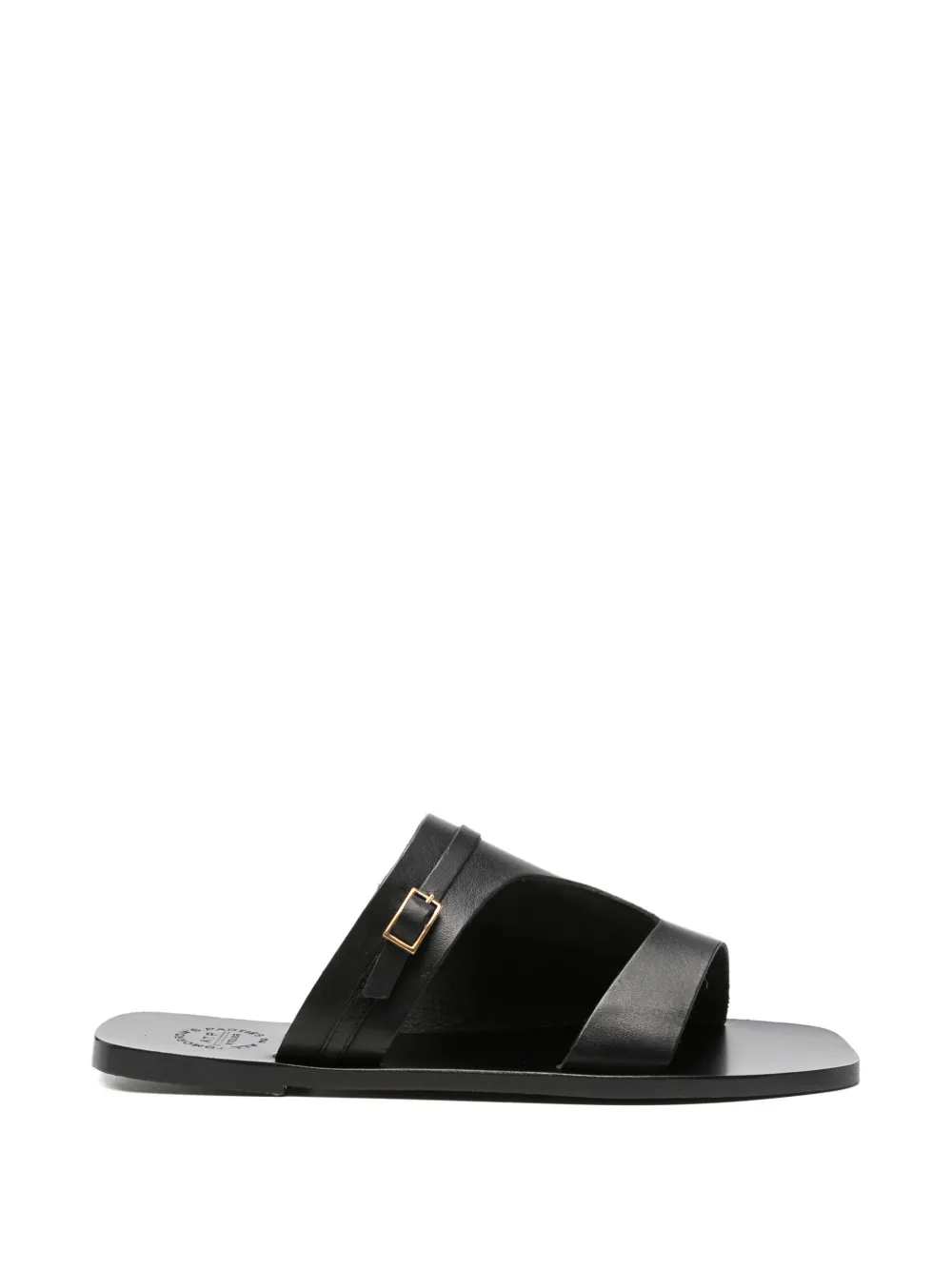 ATP Atelier Varna buckle-detail sandals Zwart