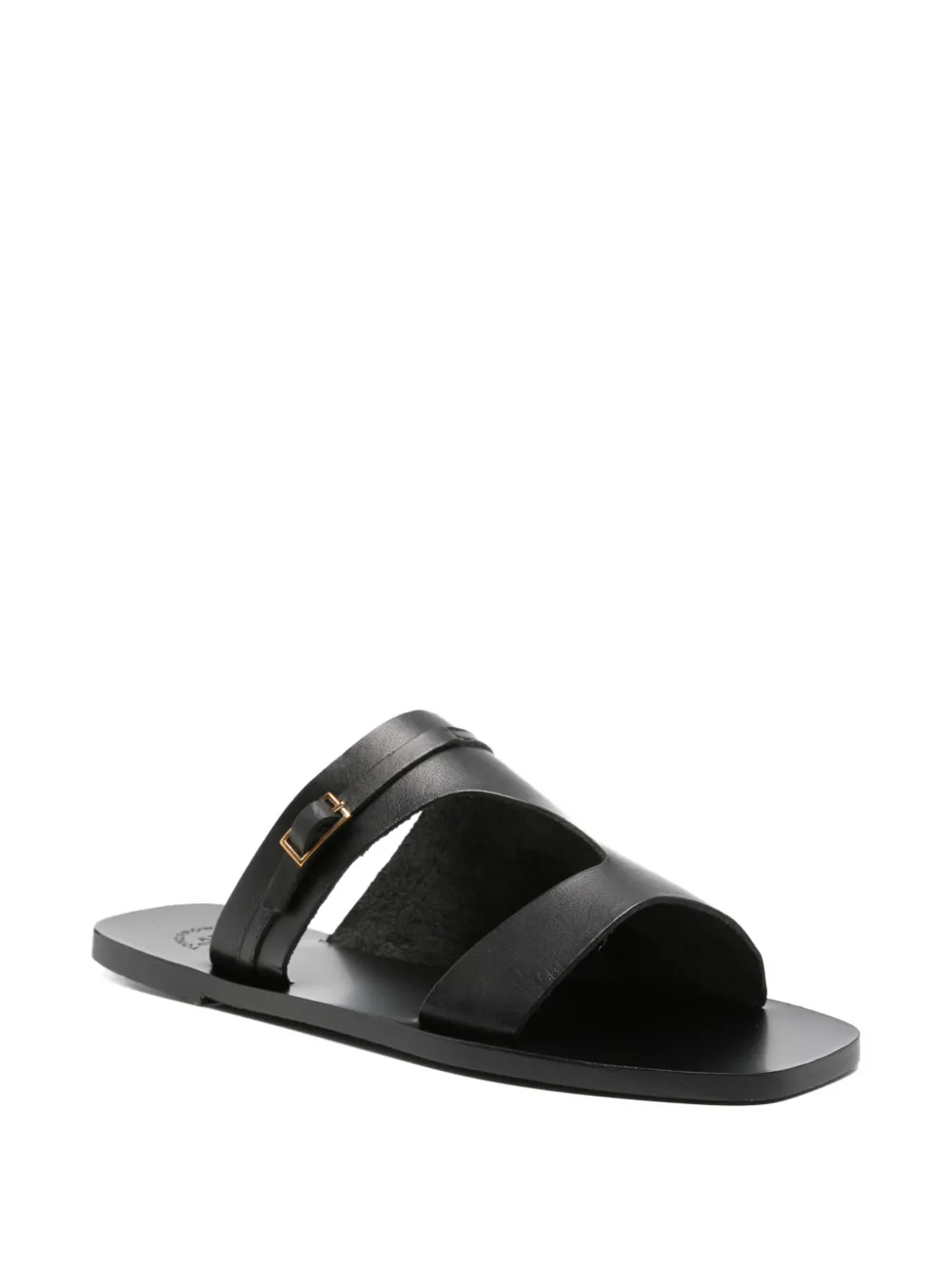 ATP Atelier Varna buckle-detail sandals Zwart