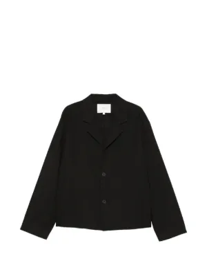 Studio Nicholson elasticated-waist multi-pocket Jacket | Blue