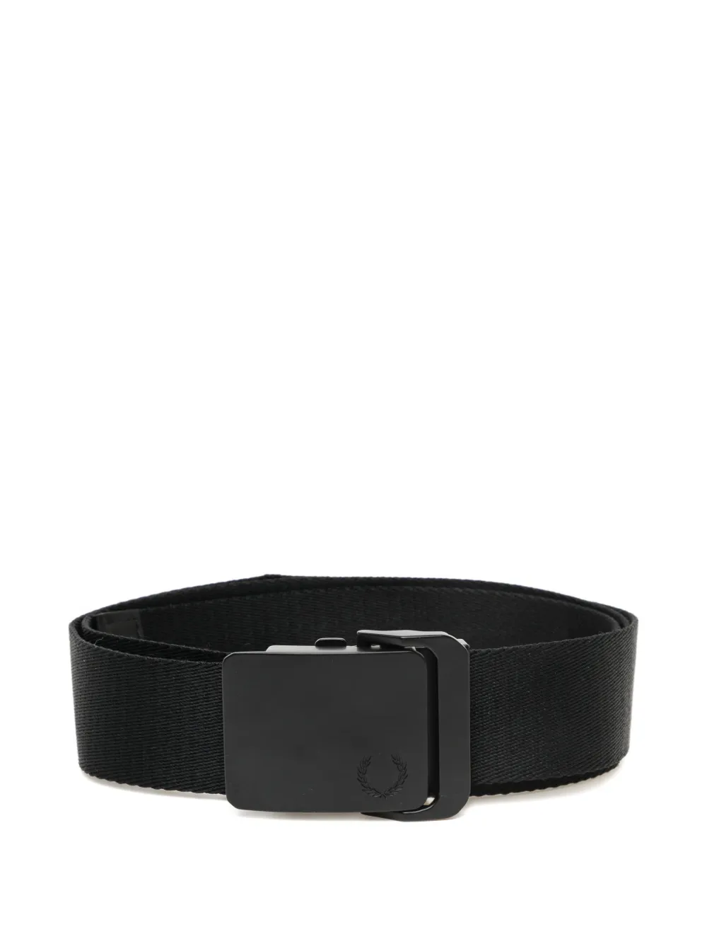 Fred Perry Cintura in tessuto con logo in rilievo - Nero