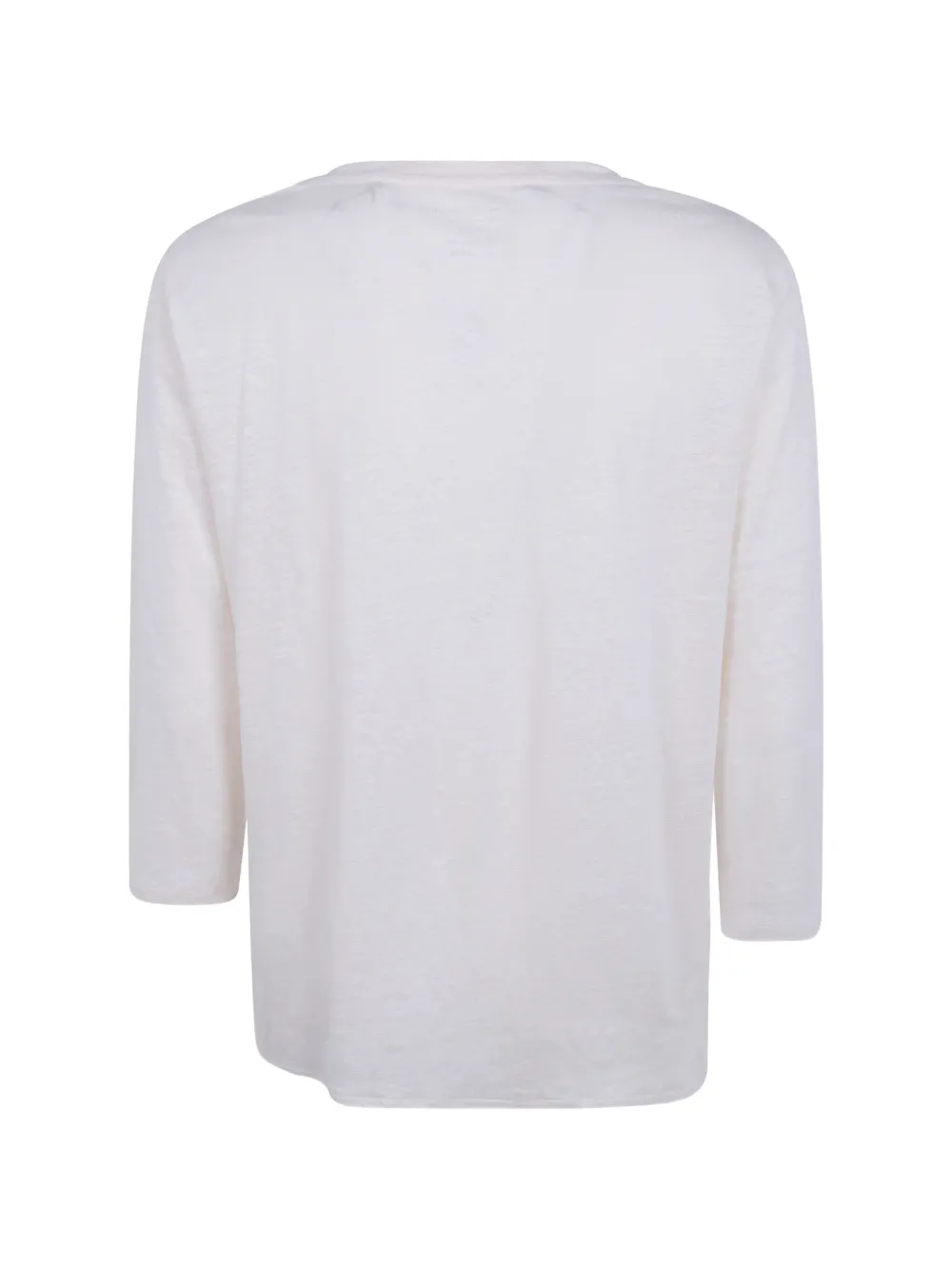 Majestic Filatures T-shirt met V-hals Beige
