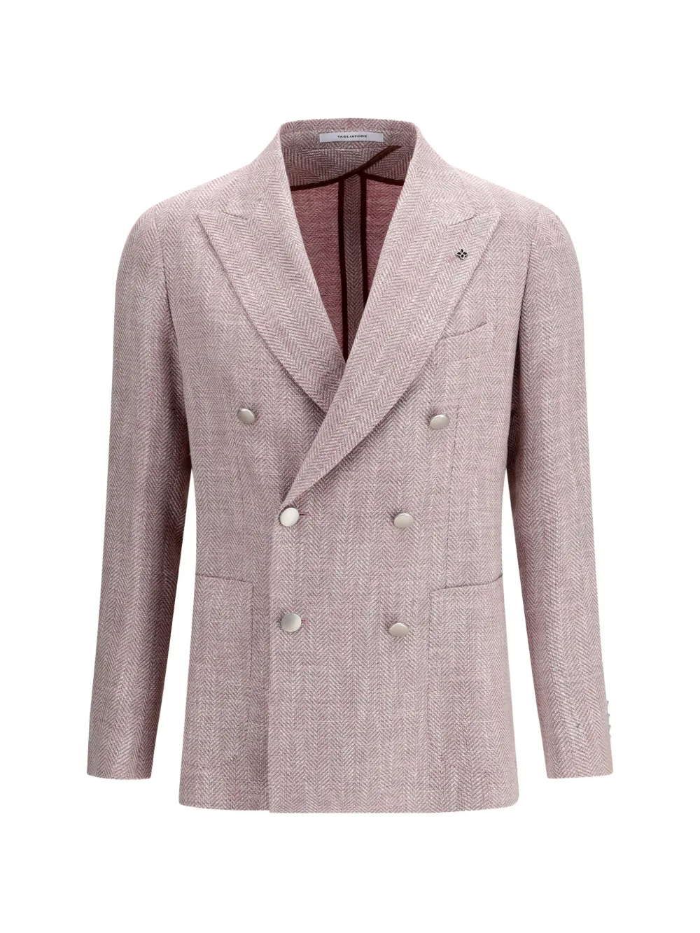 Tagliatore herringbone-pattern blazer - Neutrals