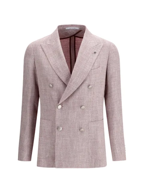 Tagliatore herringbone-pattern blazer 