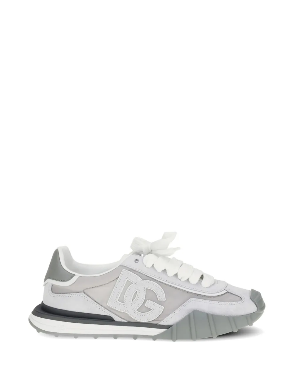 Dolce & Gabbana DG Athletic logo-patch sneakers - Grigio