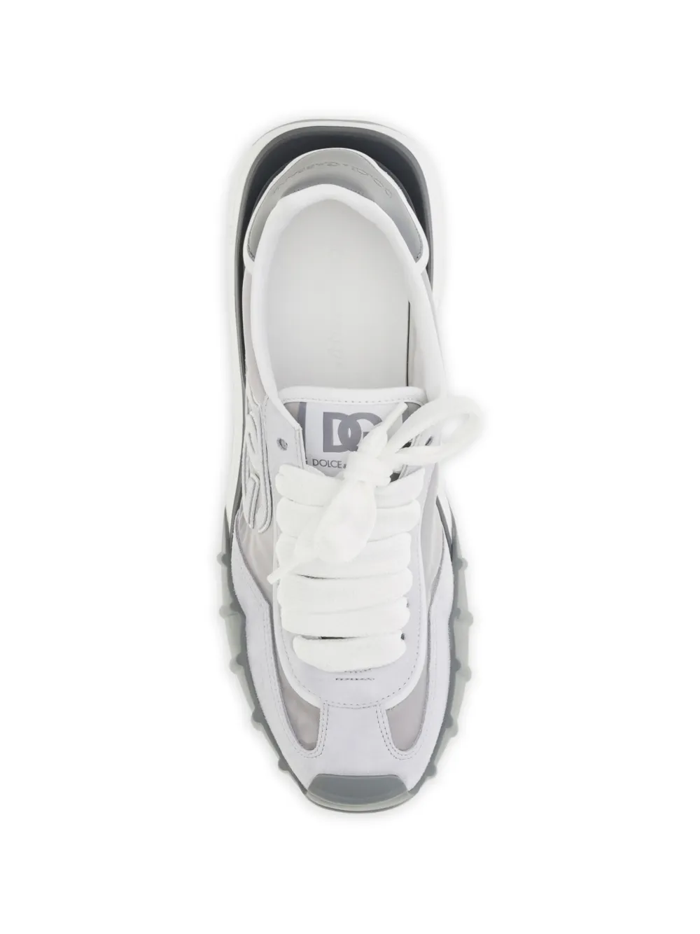 Dolce & Gabbana DG Athletic logo-patch sneakers Grijs