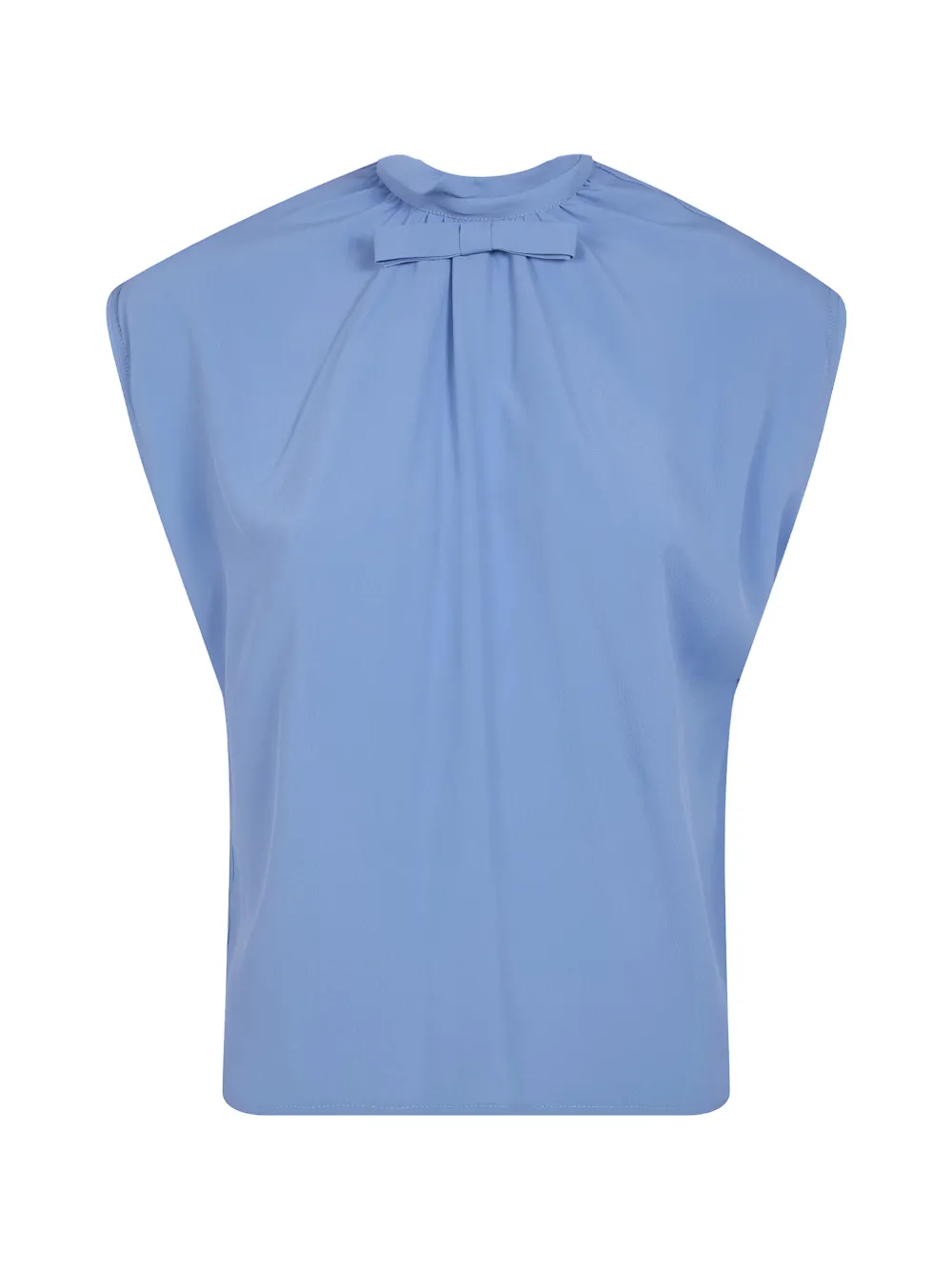 DRHOPE bow-detail top - Blau