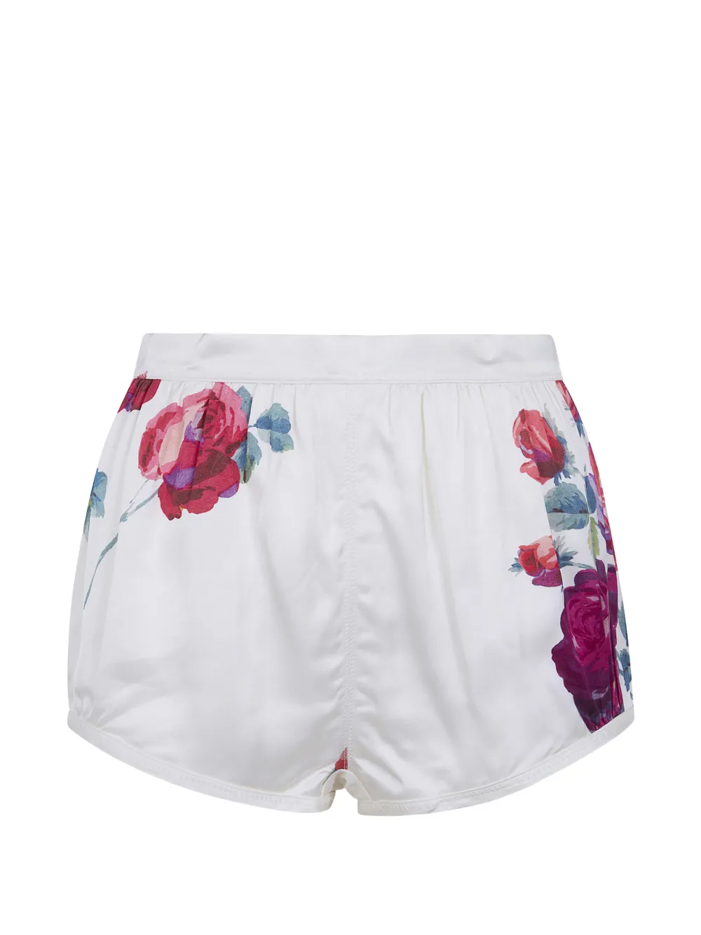 Nº21 floral-print shorts - Bianco