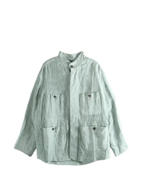 Ziggy Chen linen shirt jacket