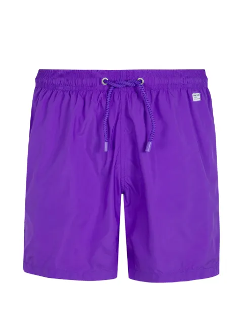 MC2 Saint Barth x Pantone Lighting logo-patch drawstring swim shorts
