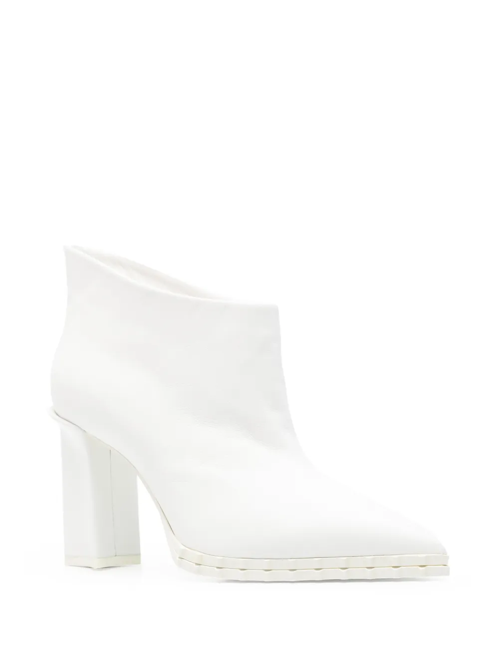  Rayla K Botas Con Puntera En Punta - Blanco 