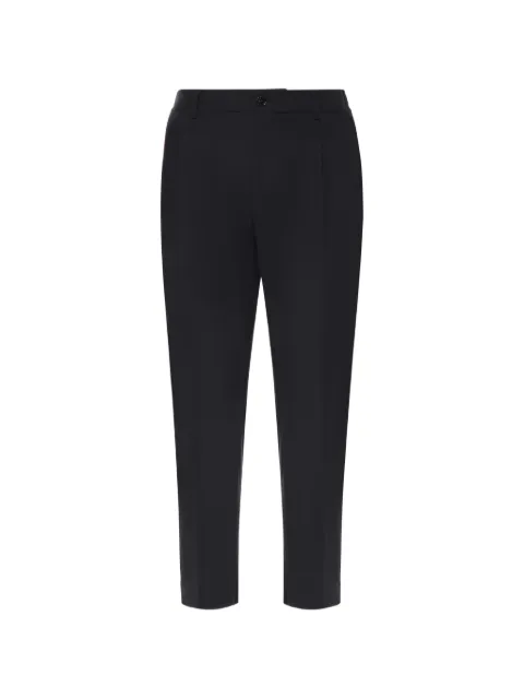 BE ABLE pleated pressed-crease trousers