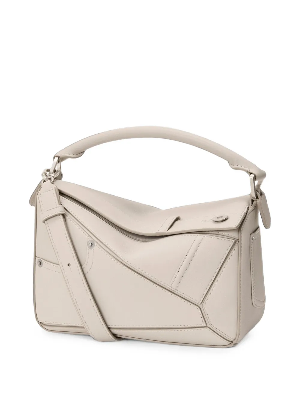 LOEWE Kleine Panta Puzzle shopper Beige