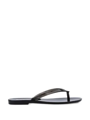 Melissa x Ganni レオパード サンダル | ブラック | FARFETCH JP