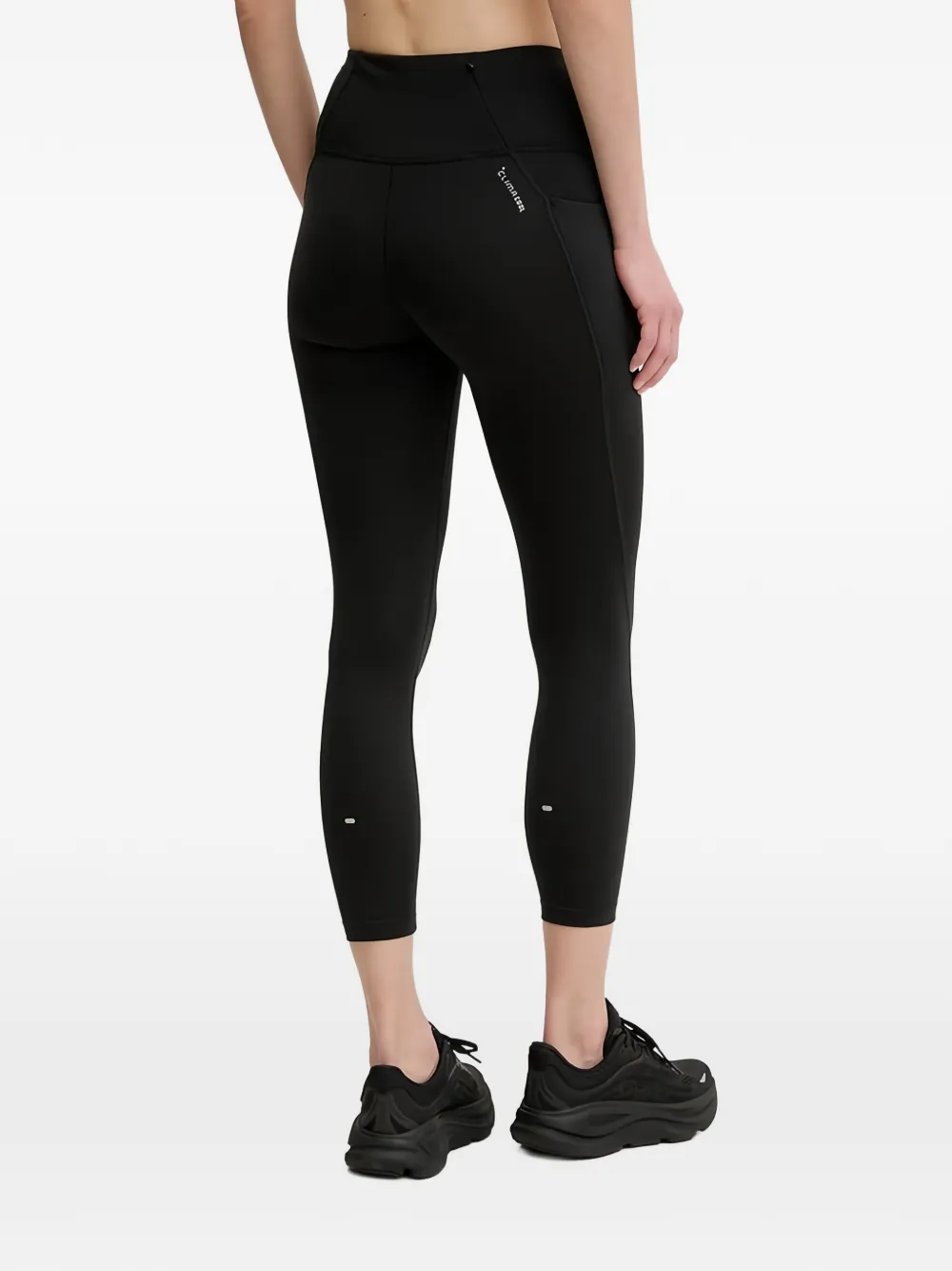 adidas Legging met logoprint Zwart