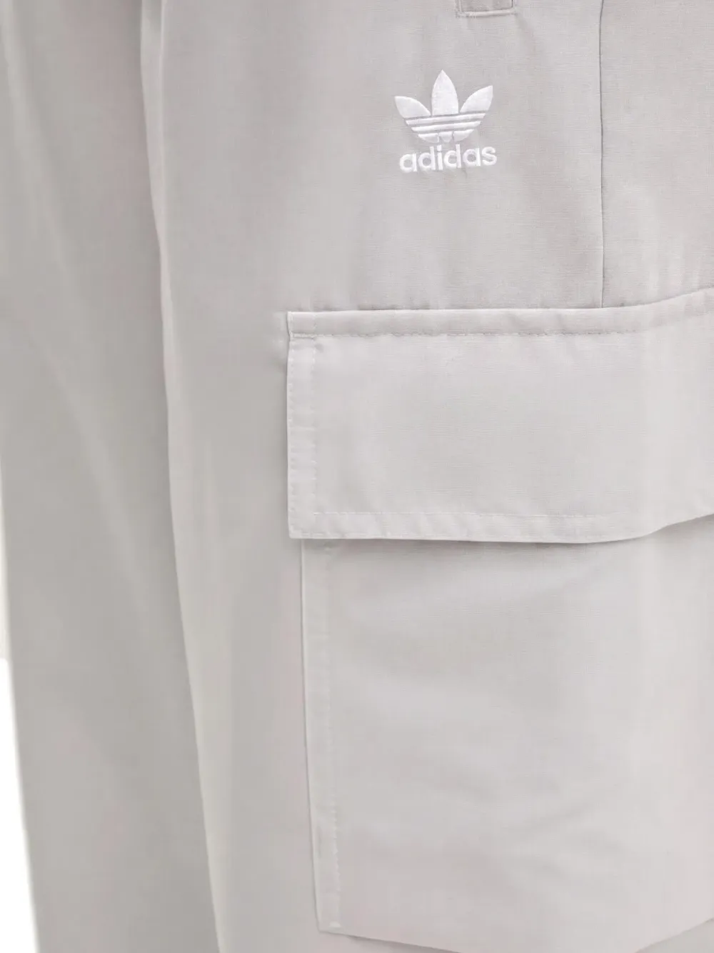 adidas Gestreepte trainingsbroek met zak Grijs