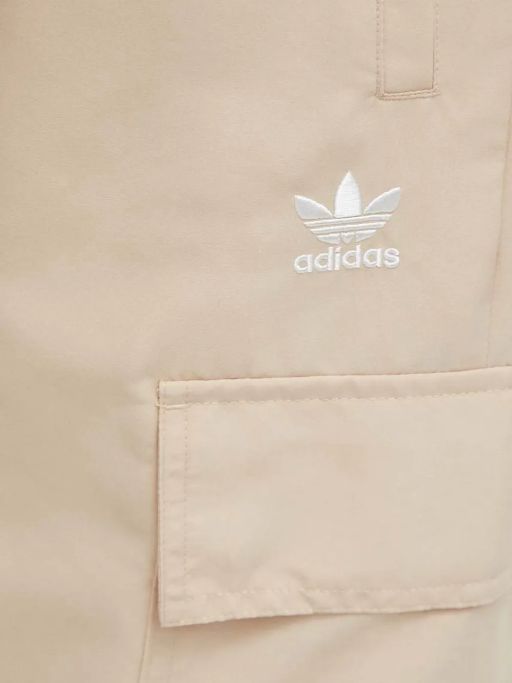 adidas Adicolor 3-Stripes cargo track pants Beige