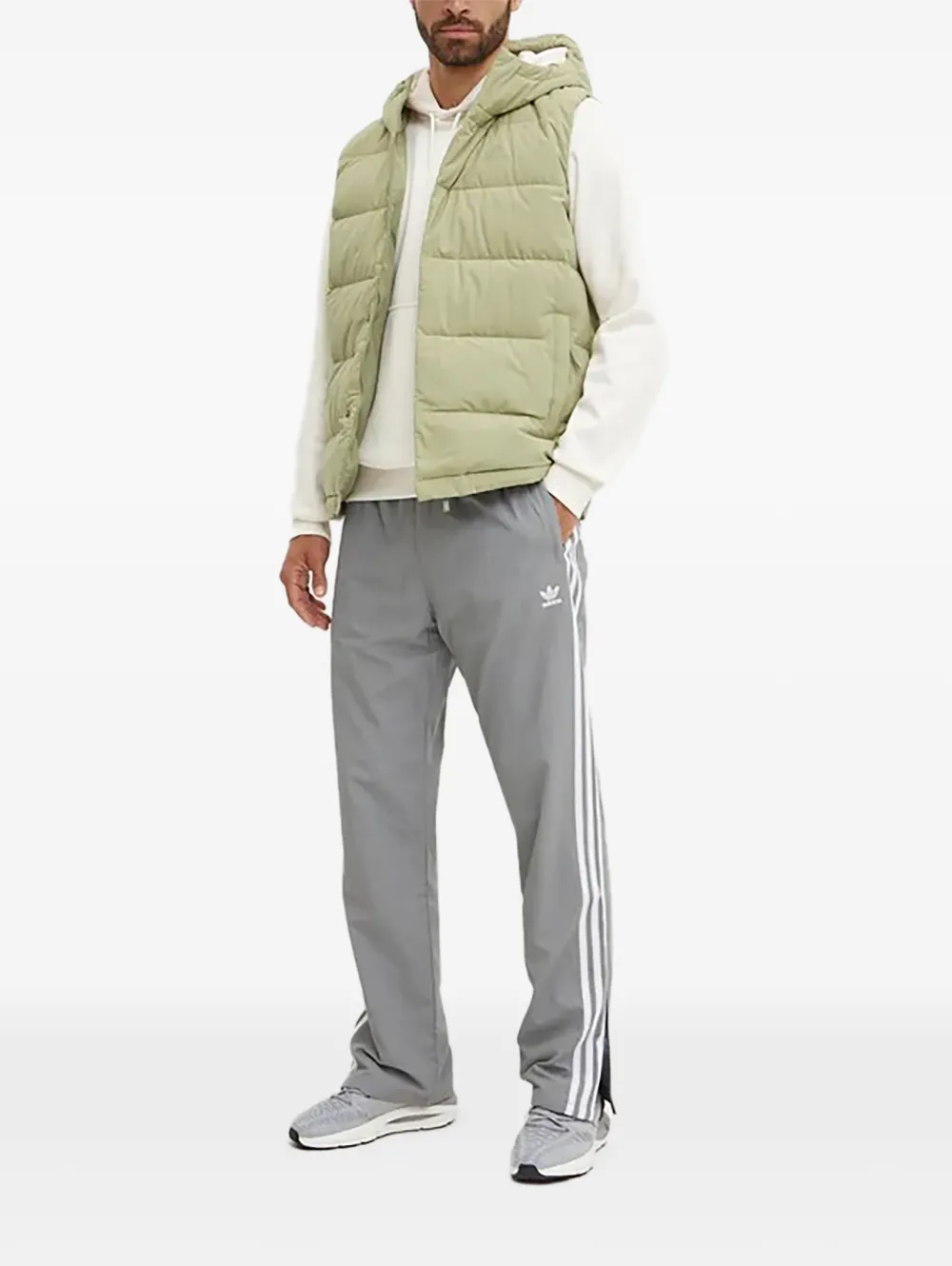 adidas Trainingsbroek met drie strepen Grijs