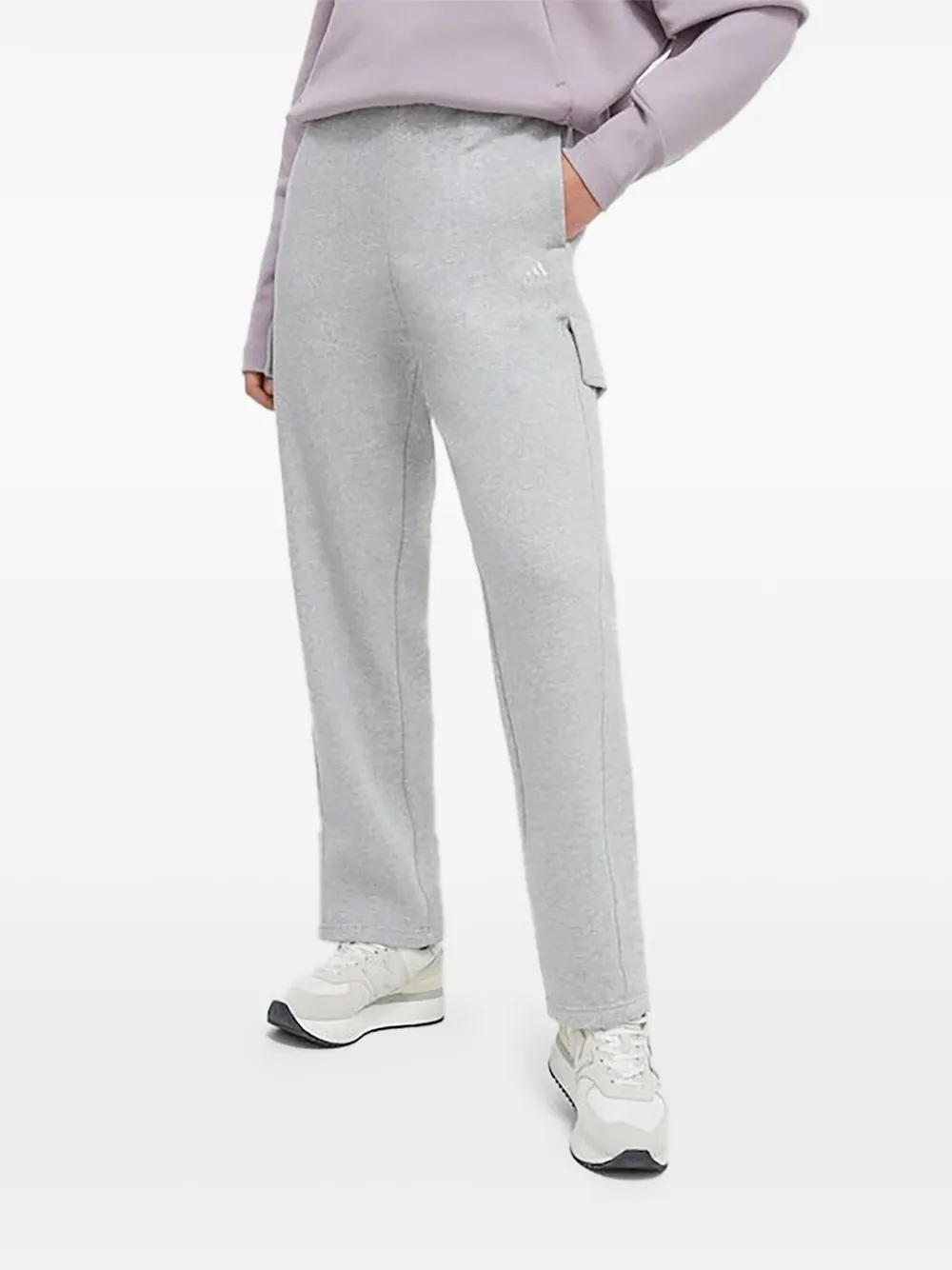 adidas cargo-pocket track pants - Grigio