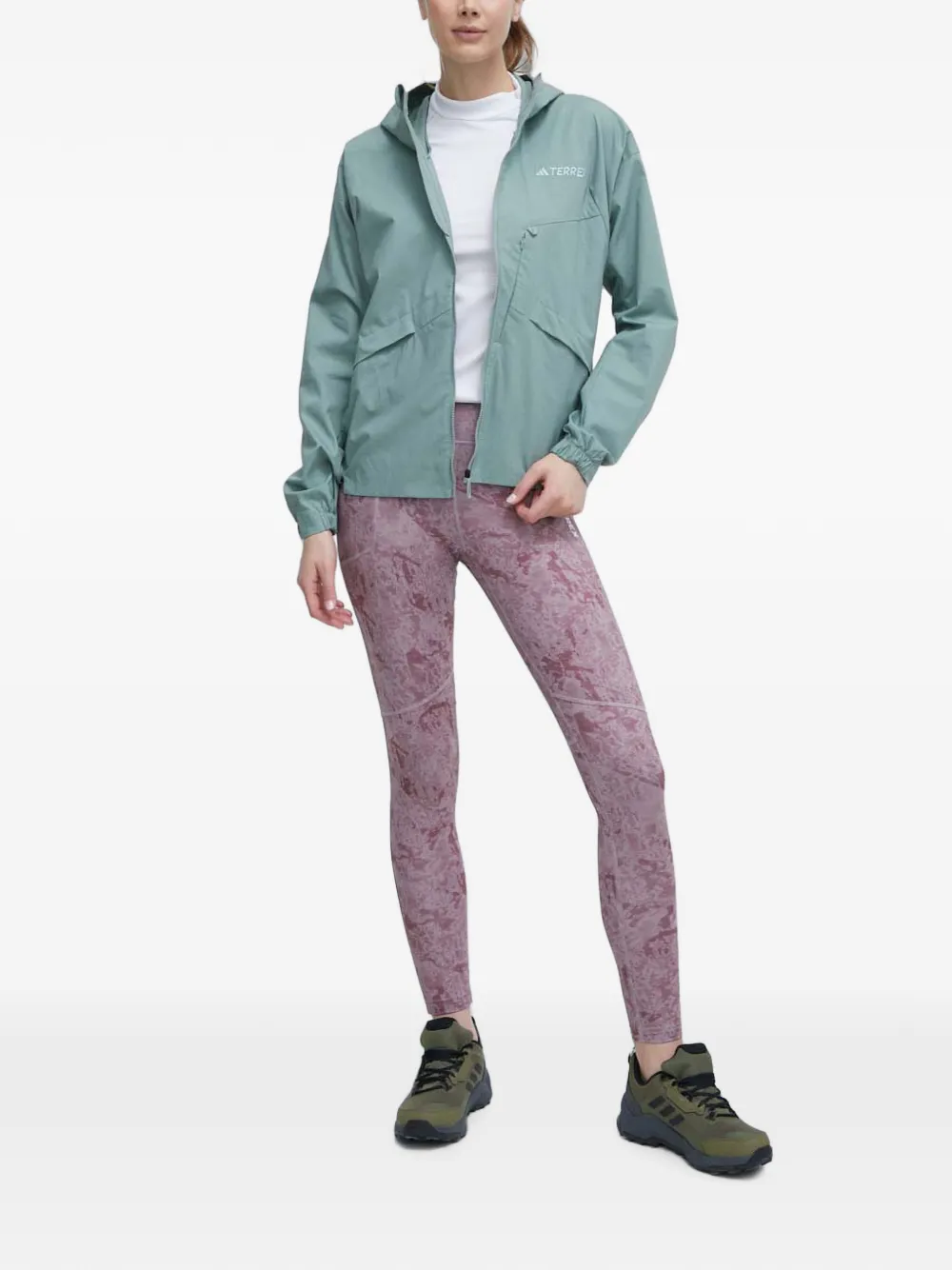 adidas Legging met print Paars