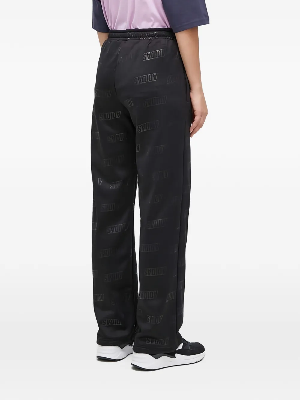 adidas Broek met logo Zwart