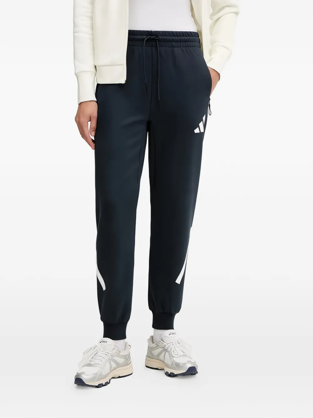 adidas Z.N.E logo-print track pants - Blu