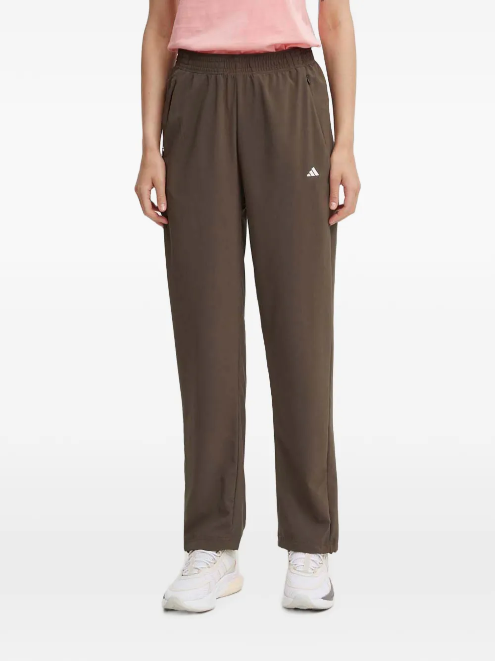 adidas Pantaloni sportivi con logo - Marrone