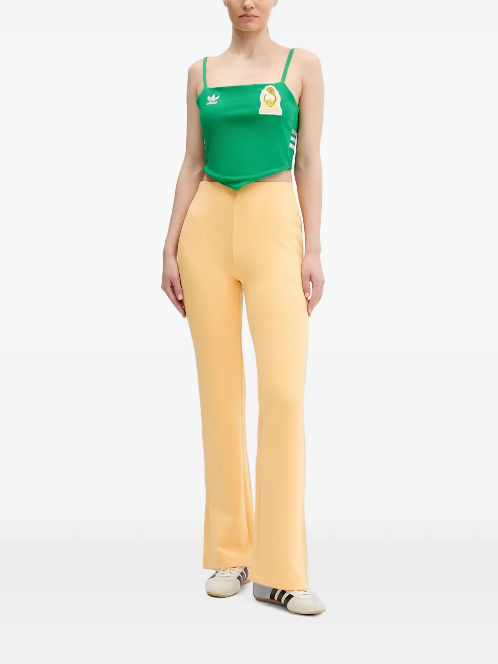 adidas Flared broek Oranje
