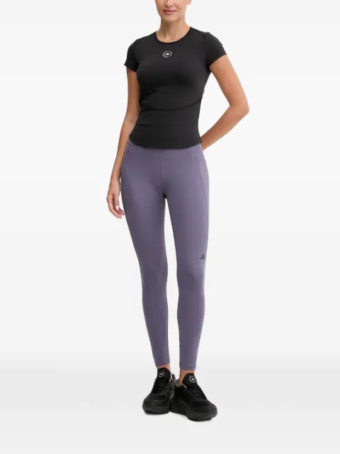 adidas 7/8 Own the Run logo-print performance leggings