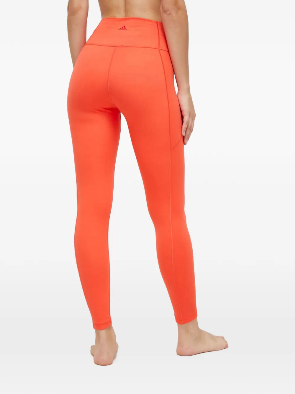 adidas 7 8 high-waisted yoga leggings Rood