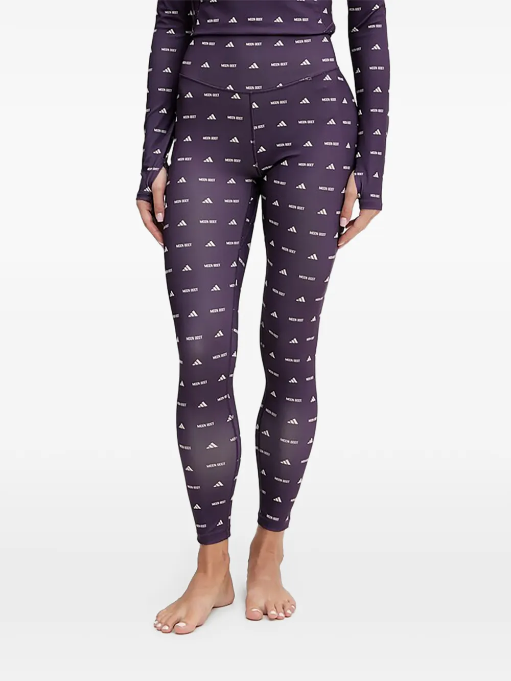 adidas x Moon Boot allover print trousers - Viola
