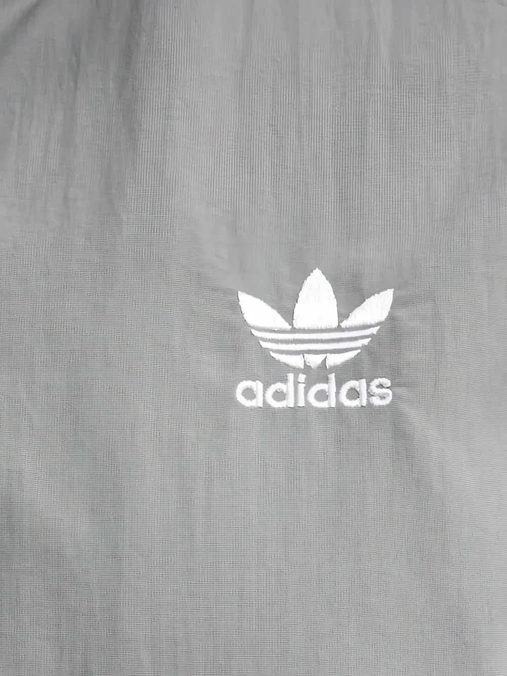  Adidas Striped Zip Jacket - Gris 