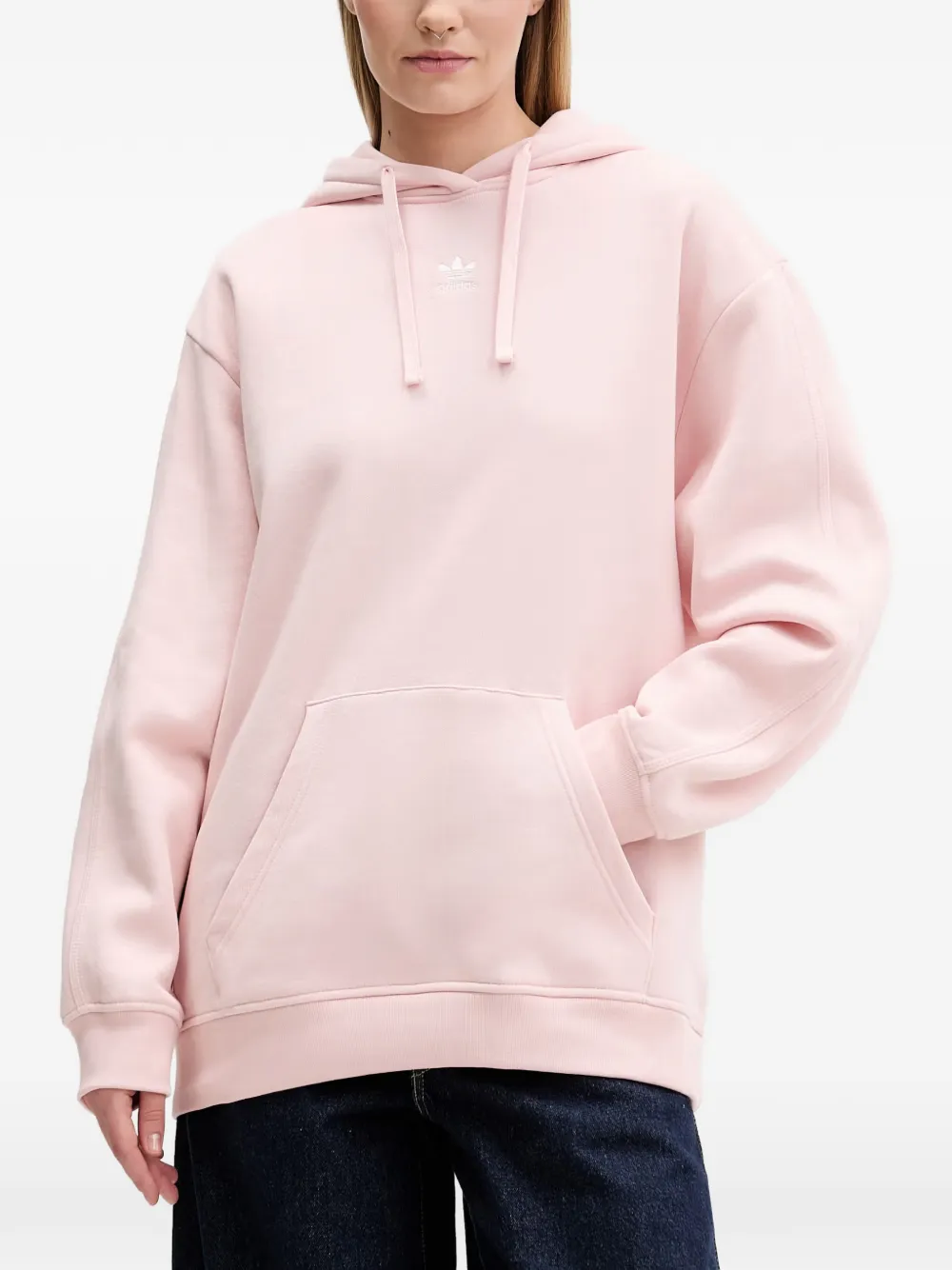 adidas Hoodie met logodetail Roze