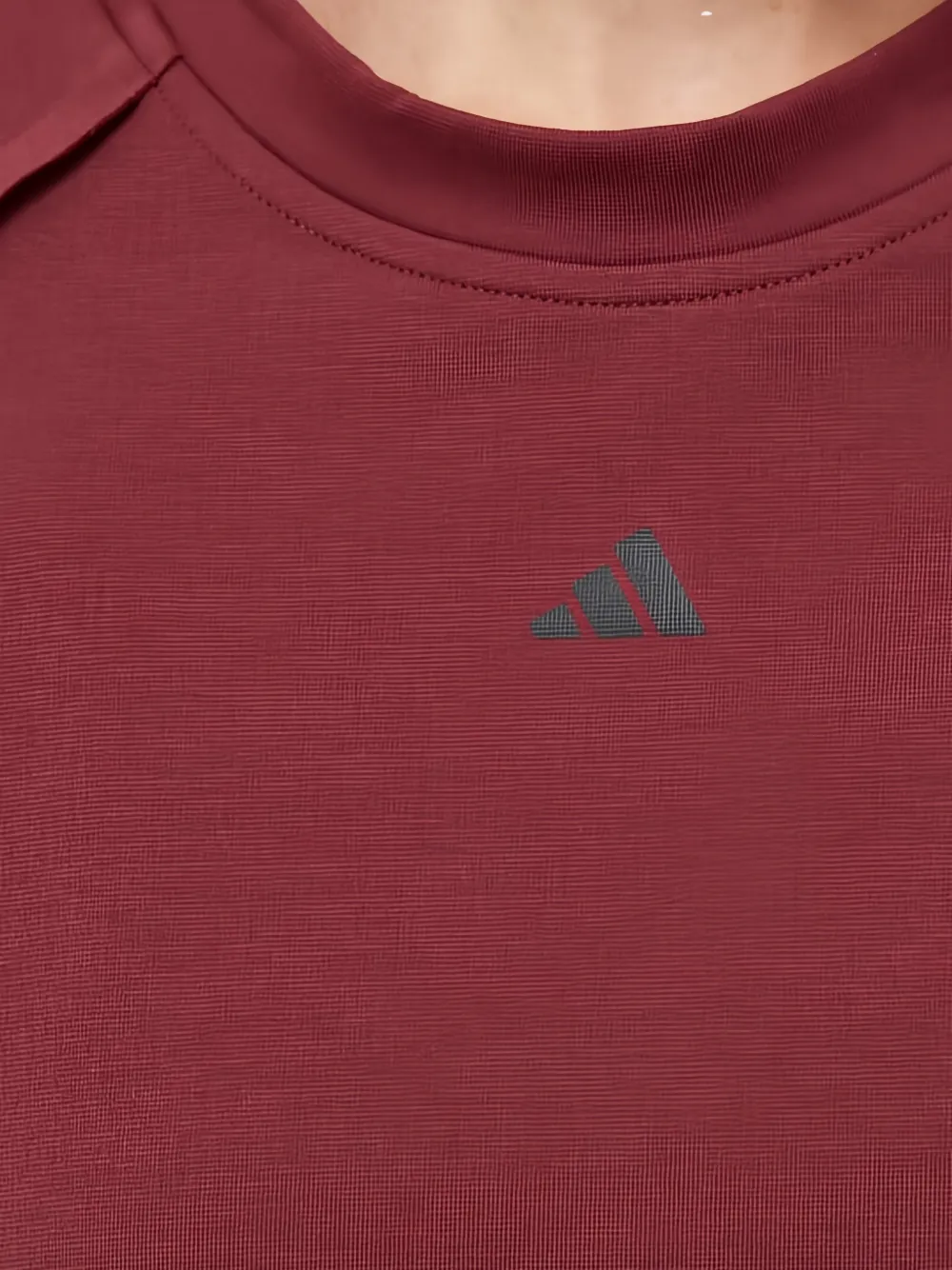 adidas Sweater met logoprint Rood