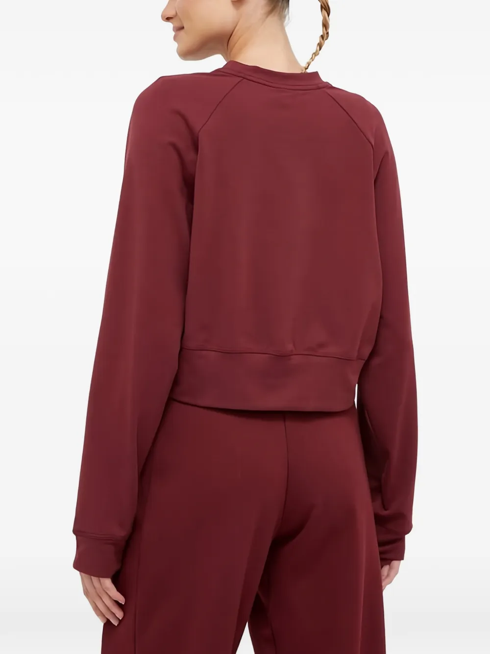 adidas Sweater met logoprint Rood