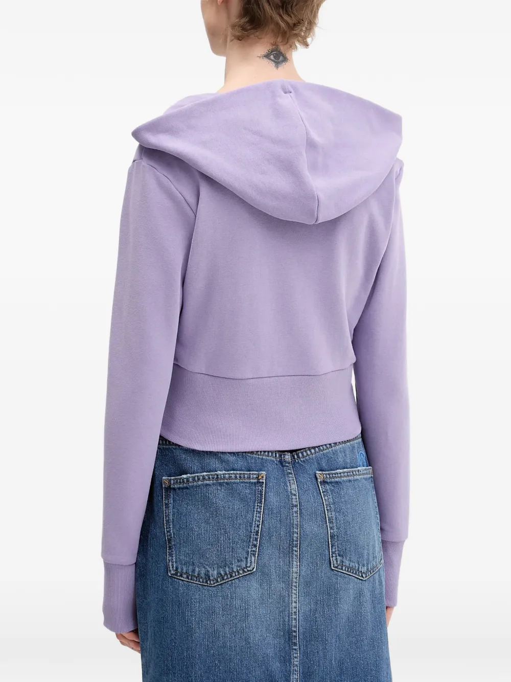 adidas Seasonal Essentials hoodie Paars