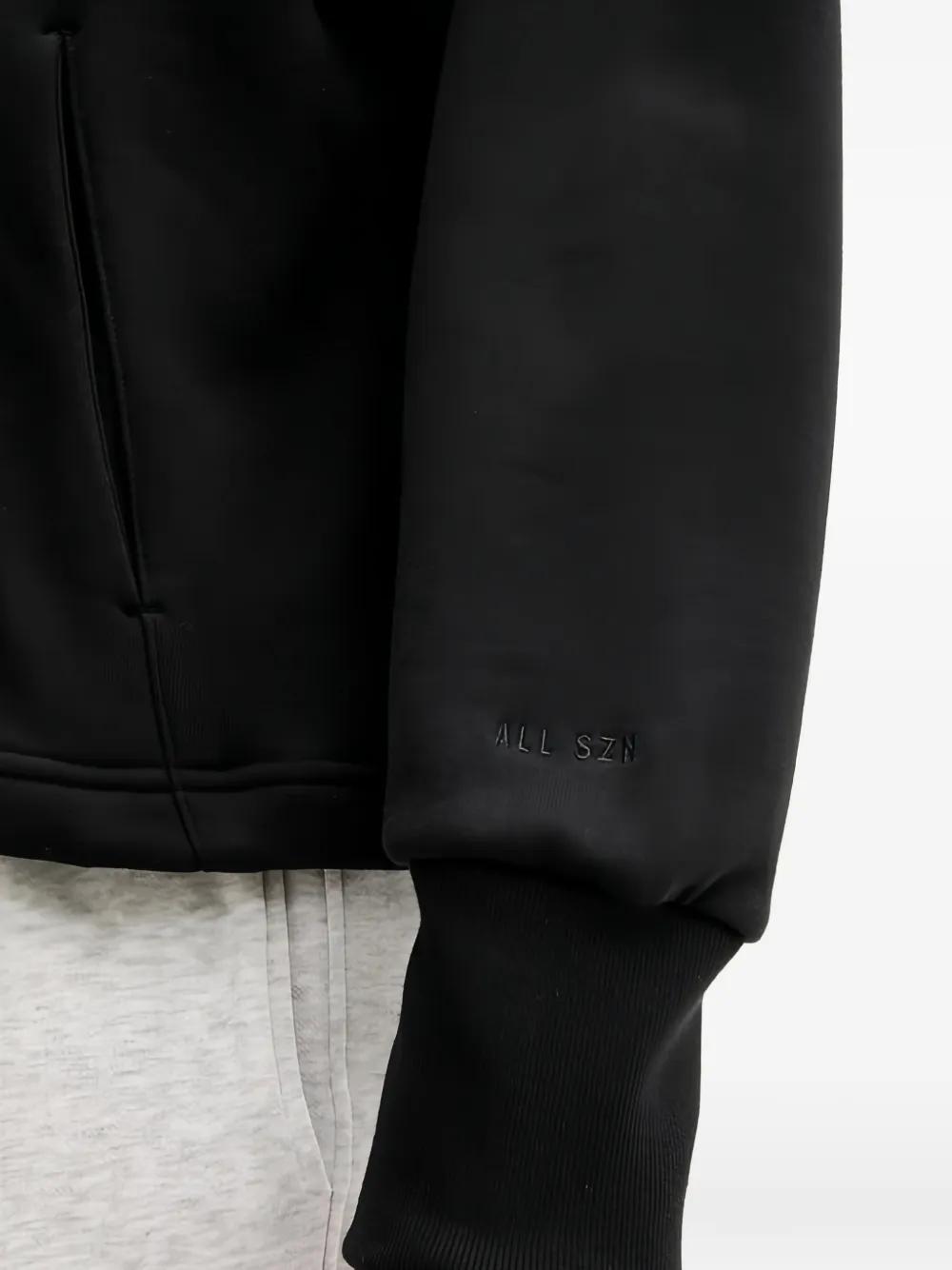 adidas Hoodie met rits Zwart