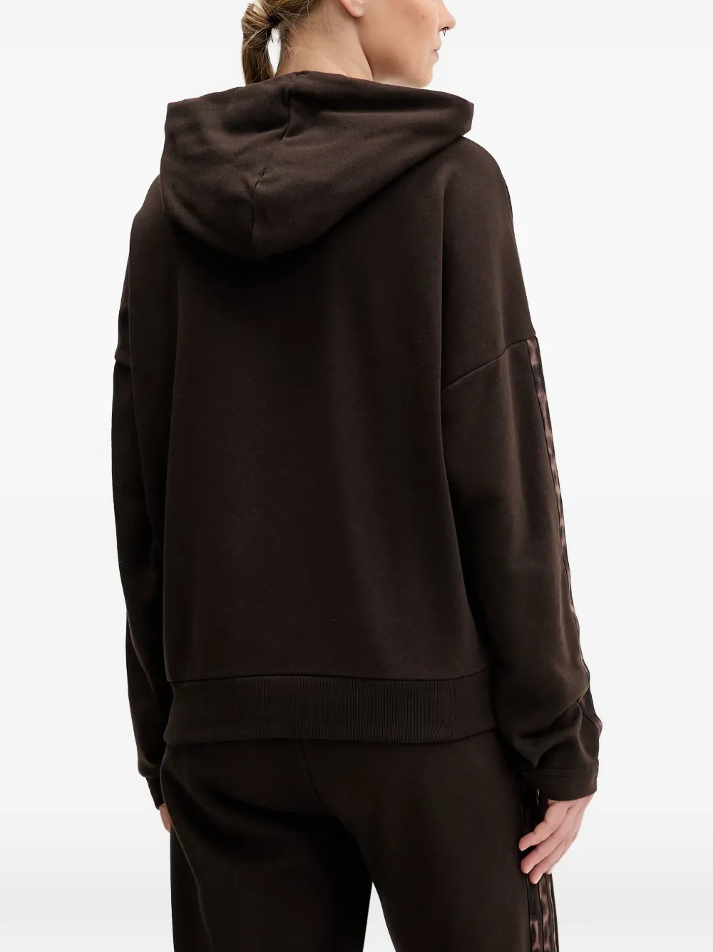 adidas Hoodie met luipaardprint Bruin