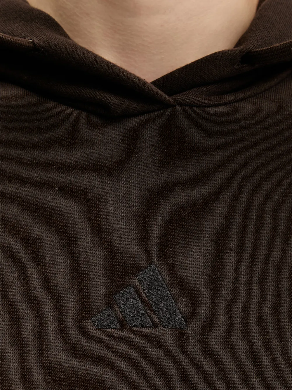 adidas Hoodie met luipaardprint Bruin