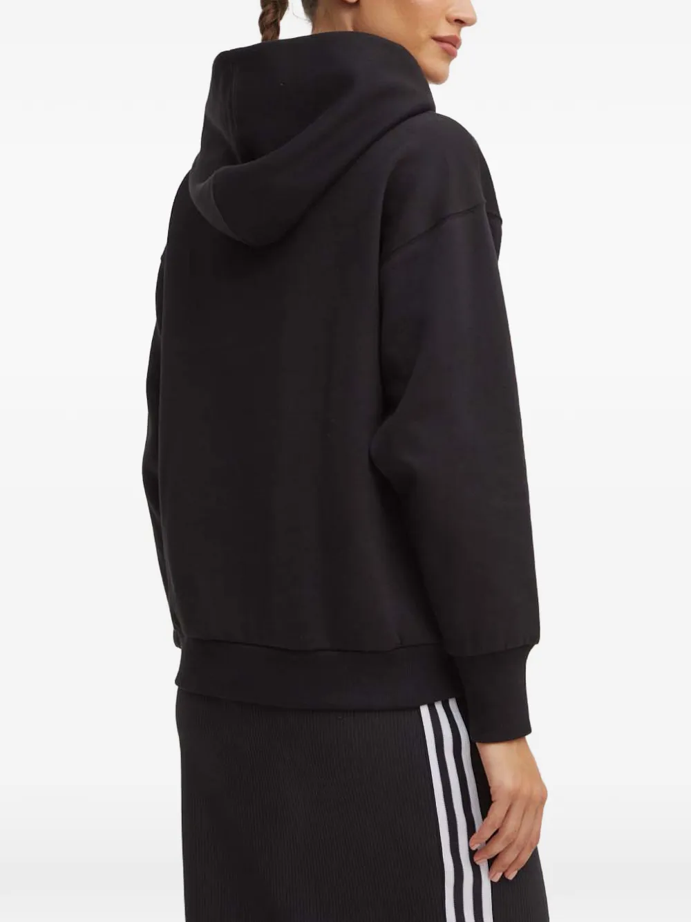 adidas Hoodie met logodetail Zwart
