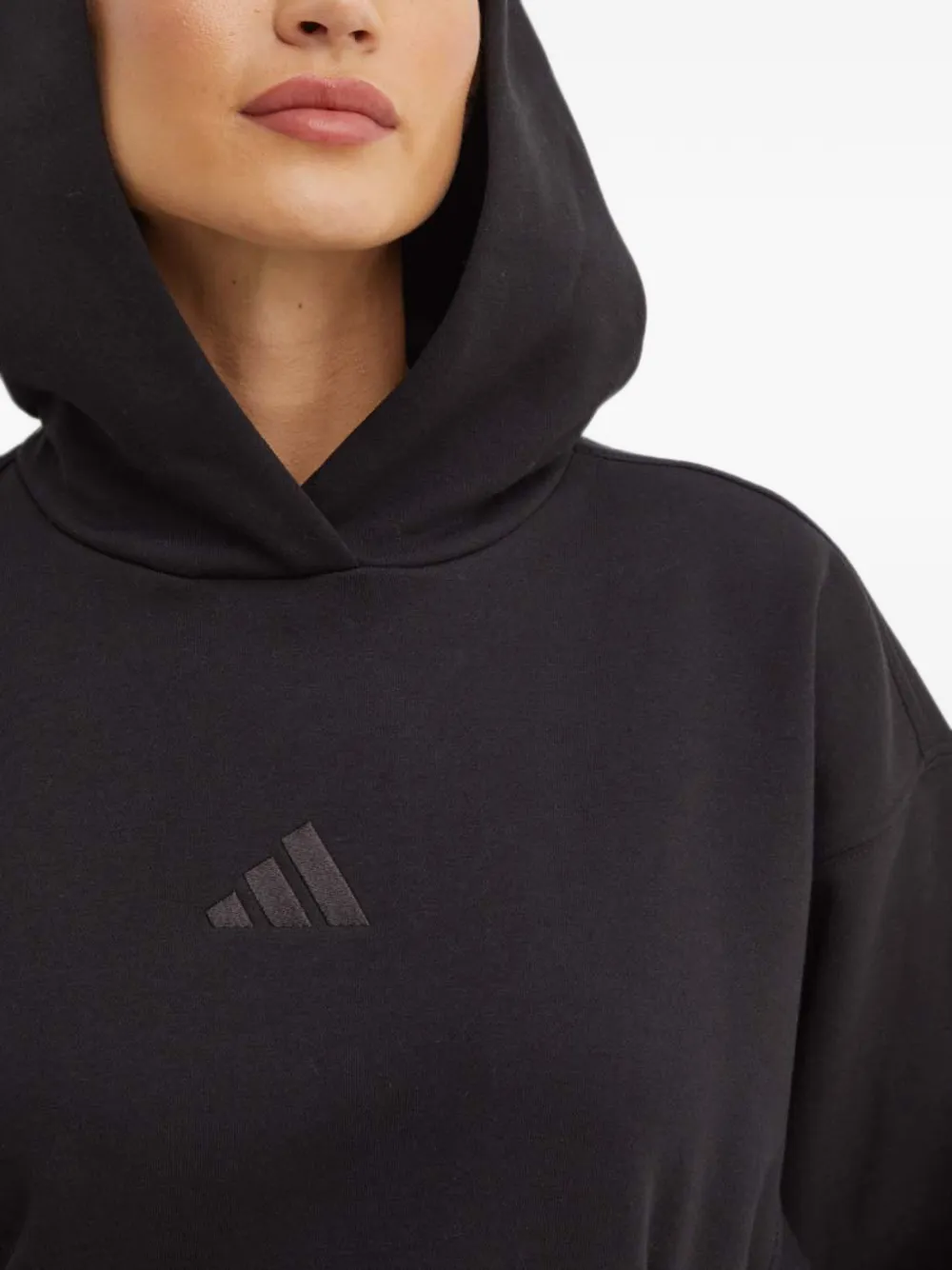 adidas Hoodie met logodetail Zwart