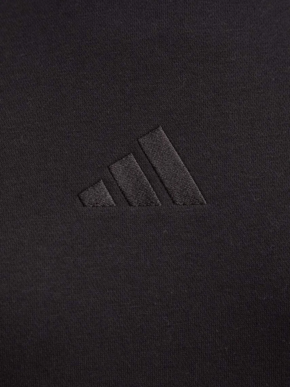 adidas Hoodie met logodetail Zwart